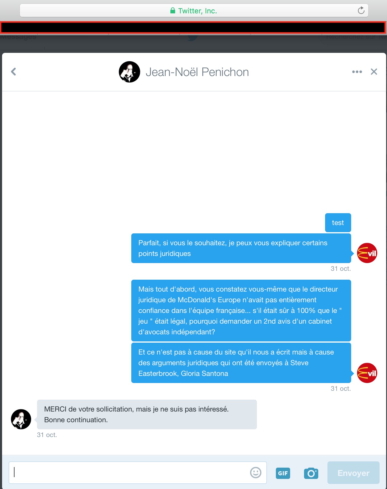 Penichon 的私信回复——对了解更多情况不感兴趣